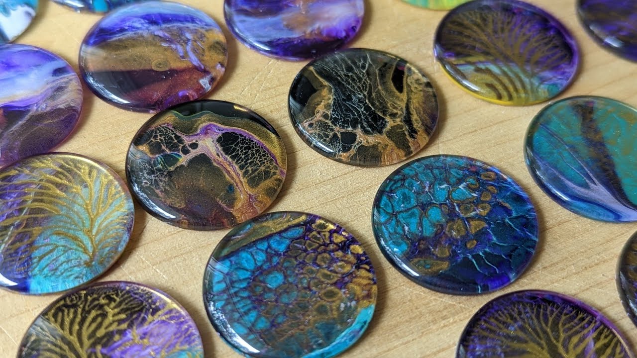 Make your own glass cabochons 