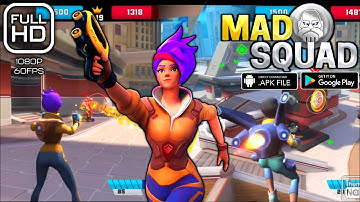 Mad Squad (Early Access) - Gameplay | Online TPS/FPS Shooter🔥| Max Graphics 1080P 60Fps Android + DL