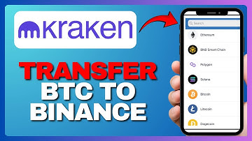 HOW TO TRANSFER BTC FROM KRAKEN TO BINANCE 