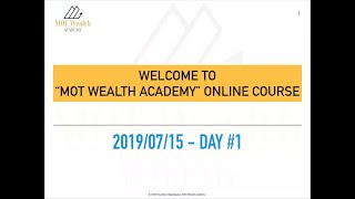 MOT Wealth Academy - Lesson 1