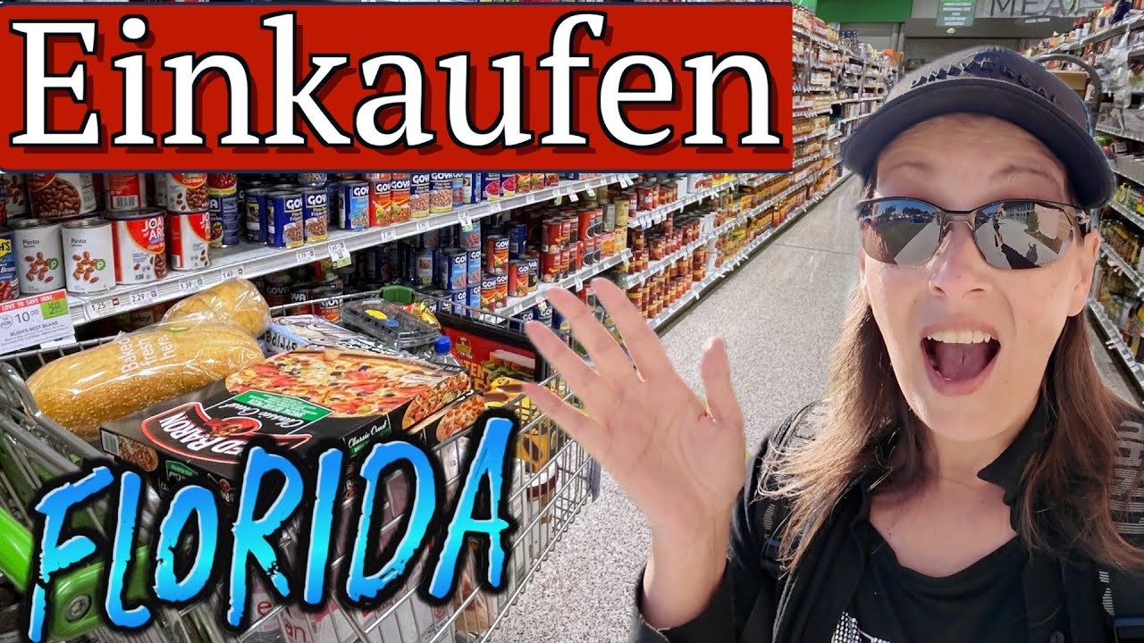 🇺🇸 Einkaufen im amerikanischen Supermarkt, Wintersturm in Florida – USA Auswanderer VLOG