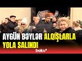 Aygün Bəylərin nəşi Bakıda məscidə aparıldı