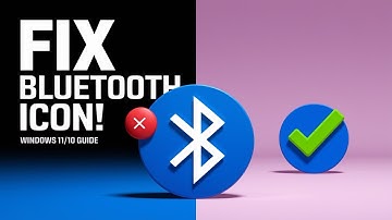 How to Fix Missing Bluetooth Icon in Windows 11/10 (Step-by-Step)