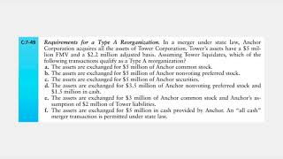 Type A Reorganization