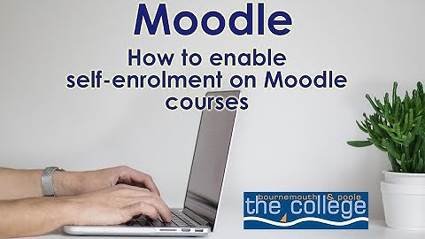 self-enrolment-Moodle
