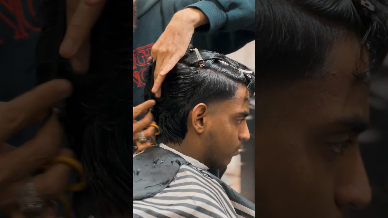 MULLET HAIRCUT #hairstyle #youtubeshorts #shorts #barber #luxurioussalon #shorts — ZEECUTS  YouTube video