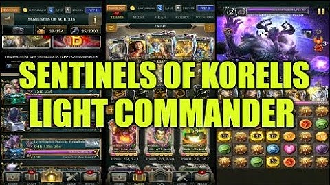 Legendary Game Of Heroes: Sentinels Of Korelis Deck Testing/Strategy (Light Commander)