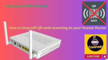 How to Stop WiFi QR Code Scanning in Huawei Router||Huawei Router Ma WiFi QR Kasari Disable Garne?