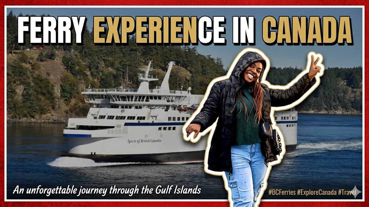 Я переправился на пароме через Канаду || из Ванкувера в Викторию