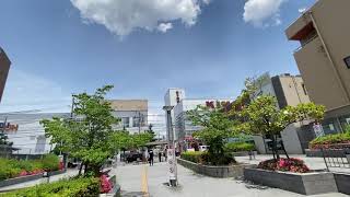 円町駅★【JR西日本】北口 駅前の風景