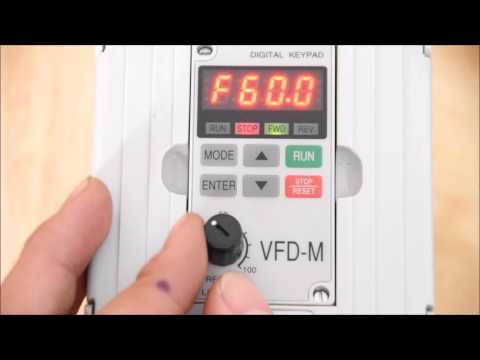 台達 VFD-M 變頻器 簡易操作說明