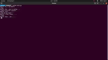 Chatbot with seq2seq architecture