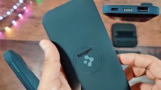 Spigen Wireless Power Bank 10,000mAh | First Wireless Power Bank Made In India