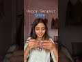 Happy Gangaur #grwm #gangaurfestival #ashortaday #youtubeshorts #trending #viral #college