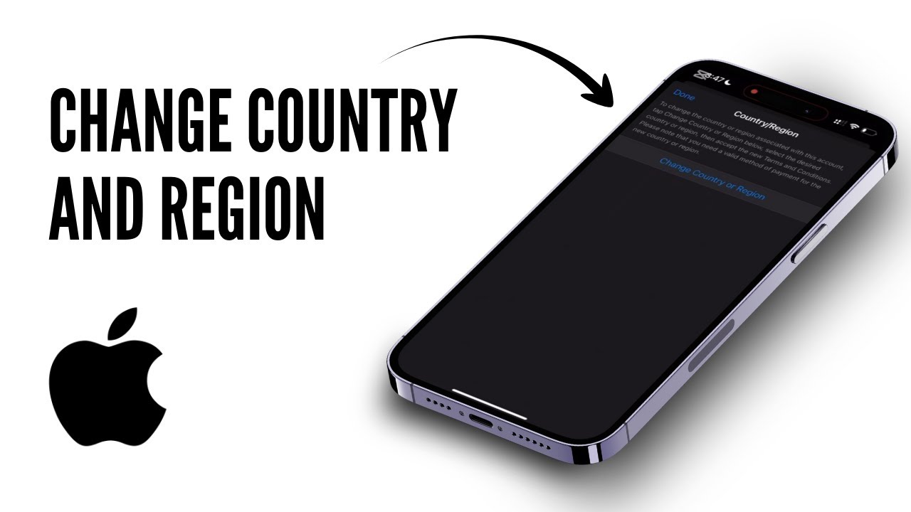 Iphone 17 Regioncode How to Change Country or Region on iPhone - YouTube
