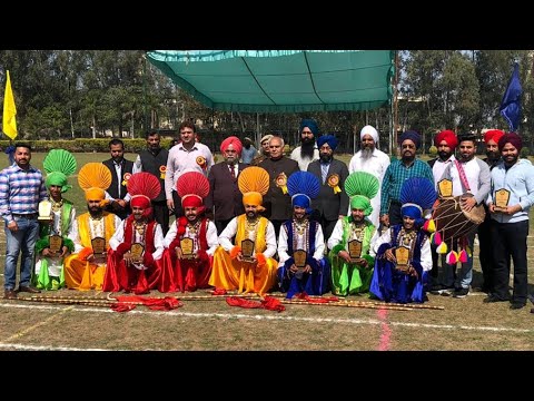 Gne polytechnic college bhangra on sports day 2020