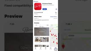 How to Navigate our Provenza Floors App- iPhone view screenshot 1