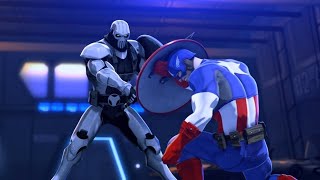 Captain America vs Taskmaster [Klip Film] | Iron Man dan Captain America: Heroes United (2014 | HD)