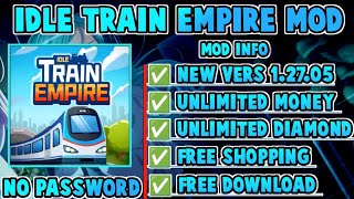 IDLE TRAIN EMPIRE V.1.27.05 MOD APK 2024 NO PASSWORD screenshot 5