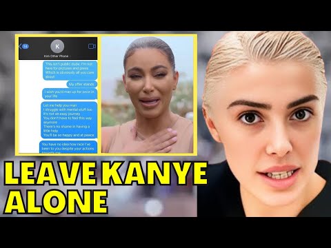 Bianca Censori REVEALS Kim Kardashians Threat Messages