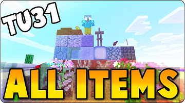 Minecraft TU31 Update Every New Block & Item Showcase -PS3, PS4, PS-Vita, Xbox & WII U Edition