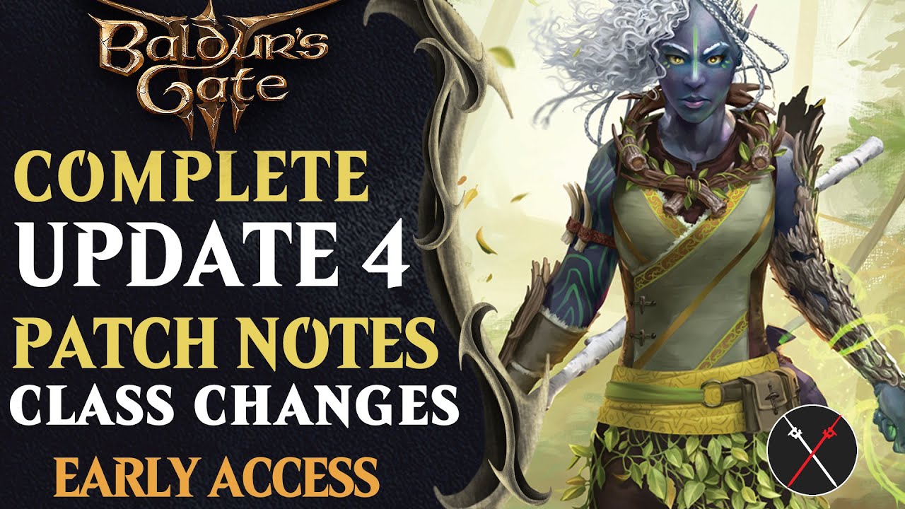 All Patch 1 Notes for Baldur's Gate 3 (BG3)