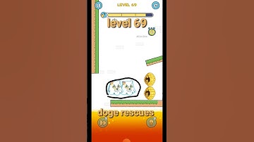 doge rescues game level 69 #short #shorts #gamingshortvideo  #viralshort #bestshort #youtubeshorts