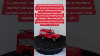 Land Rover Defender pompiers. echelle 1/43. #diecast #landroverdefender #pompiersdefrance #solido