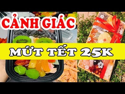 Mứt Tết giá siêu rẻ 25.000 đồng/hộp ngập tràn trên mạng xã hội | Foci