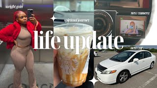 LIFE UPDATE | Weight Gain, New Carrrr, Dying My Natural Hair Red, My Spiritual Journey &amp; More!