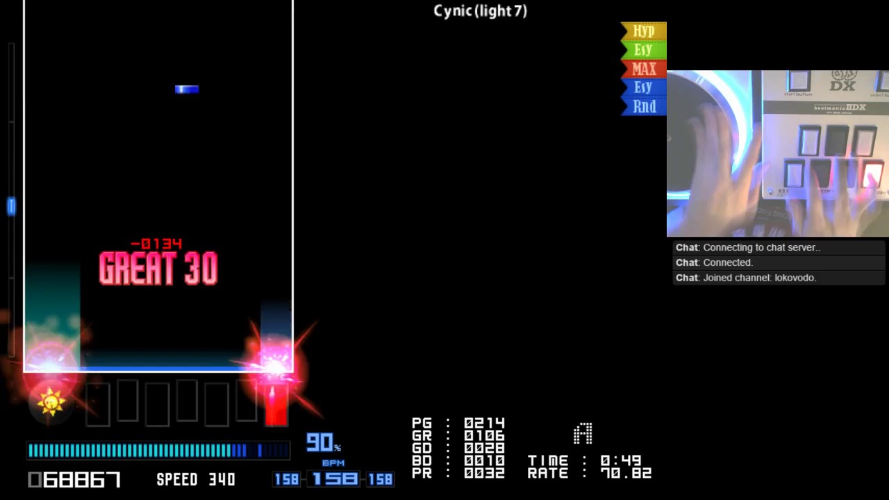 【片手BMS】Cynic ▽8 【手元付き】 1-Hand - 【片手BMS】Cynic ▽8 【手元付き】 1-Hand