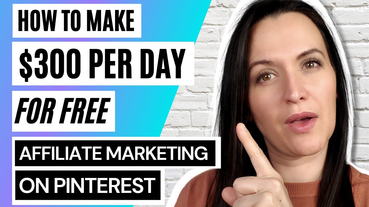 ⁣$300 Per Day Affiliate Marketing for FREE on Pinterest | Full Tutorial For Beginners | FREE Bonuses!