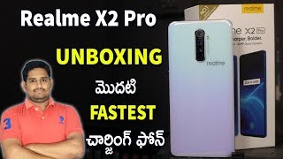 Realme X2 Pro Unboxing & initial Impressions with Camera Samples || Telugu