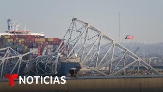 Dan por muertos a los seis desaparecidos en el colapso del puente de Baltimore | Noticias Telemundo