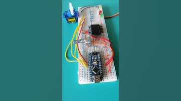 Servo angle control with potentiometer | Arduino #arduino #shortsvideo #maker #youtubeshorts