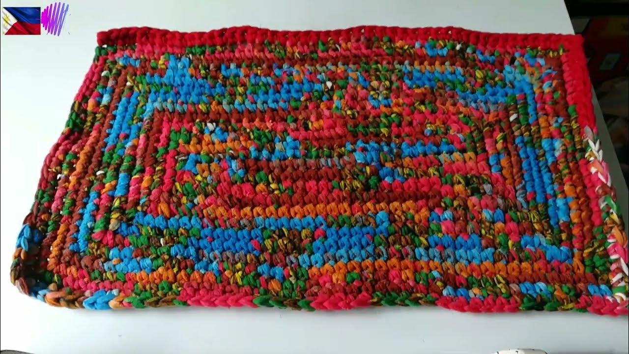 Reusing old blanket. Easy and free DIY rag rug. YouTube