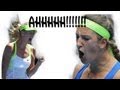 Funniest Sharapova's scream!!!