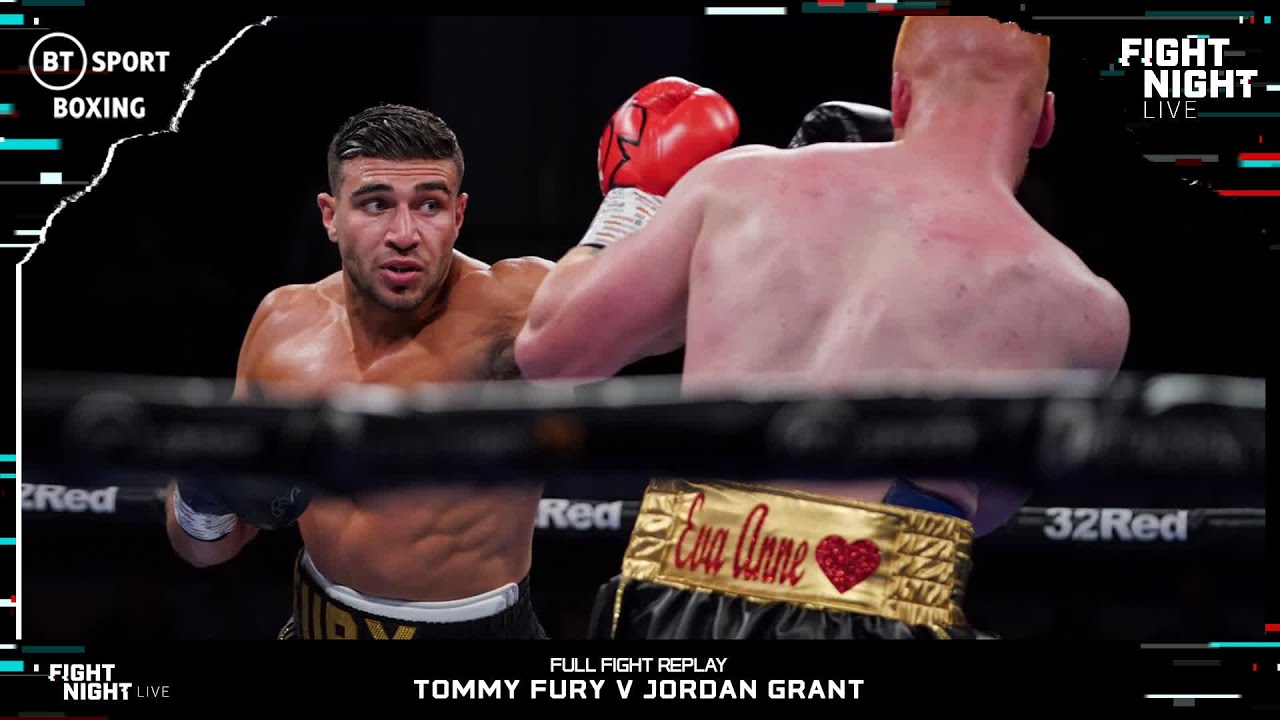 Tommy Fury Taken The Full Distance By Game Scot Jordan Grant - Full Fight