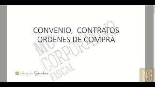 ¿SUBIR CONTRATO U ORDEN DE COMPRA A LAS INFORMATIVAS?