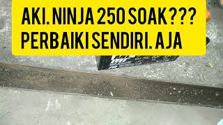 Ninja 250 Aki Tidak Ngisi.Cek ini.