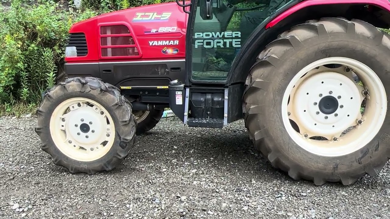 YANMAR ヤンマー 農用トラクター 乗用 AF660 60馬力 使用時間:1805 Hr 