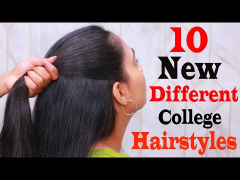 1 Min CUTE & EASY Everyday Hairstyles For School, College, Work / Alia  Bhatt / Indian Hairstyles - YouTube