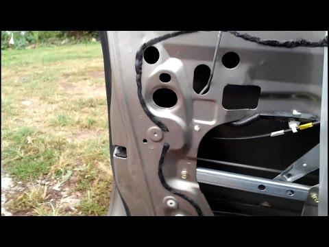 Door Panel Removel and lock swap Ford Taurus.