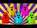 Five Little Ghosts | Cartoon for Kids | Dolly and Friends