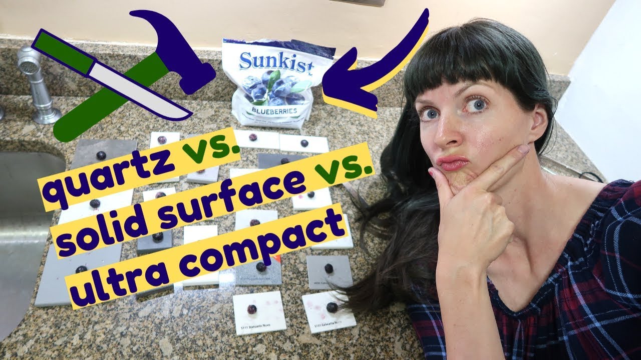 Testing Quartz Vs Solid Surface Countertops Our Budget Friendly