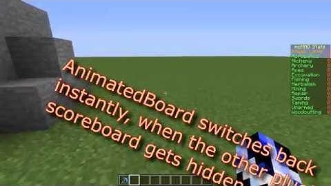 AnimatedBoard - Spigot plugin feature showcase