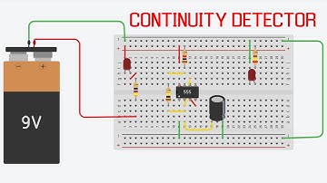 555 IC Continuity Tester: Diode, LED, and Wire Checker - DIY Guide!