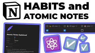 Notion Habits & Notes | Notion Template (Ep.4)✨💻