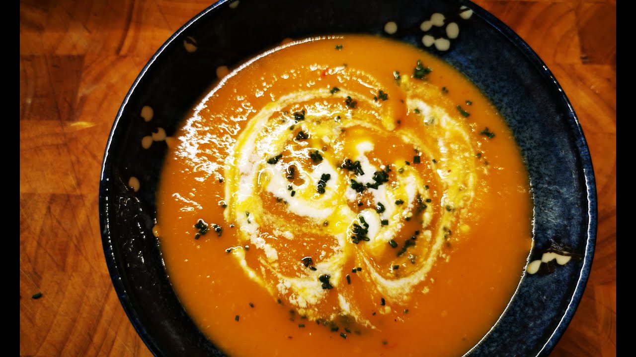 Süßkartoffel-Chili Suppe