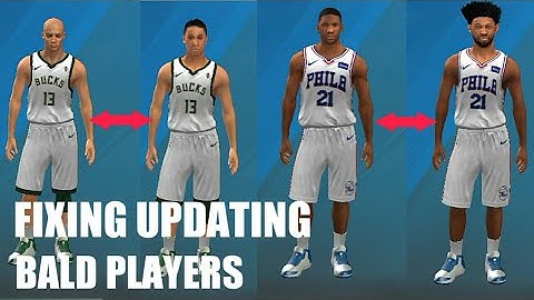 FIXING UPDATING BALD PLAYERS V49 | NBA2K19 ANDROID MOBILE